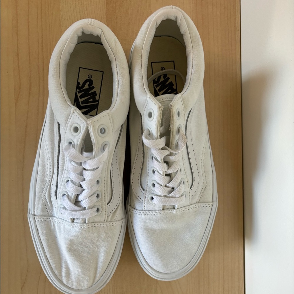 White platform vans - Picture 5 of 6